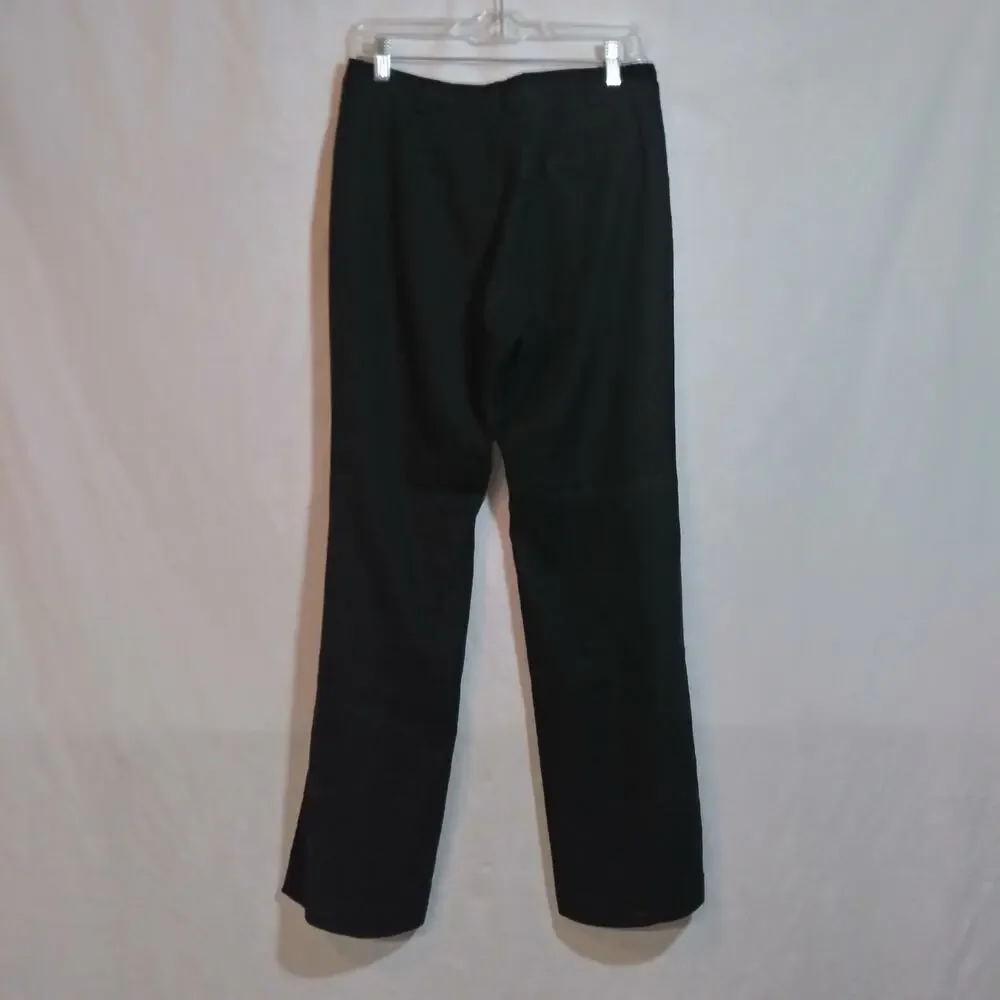 Banana Republic Martin Fit Linen Pants Charcoal Gray Size 6